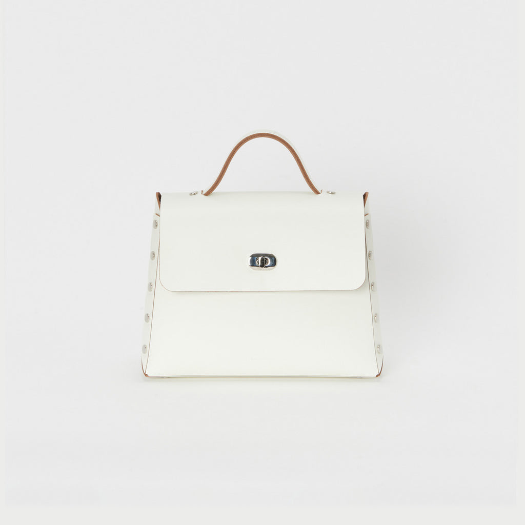 assemble hand bag flap M #white [li-rb-afm]