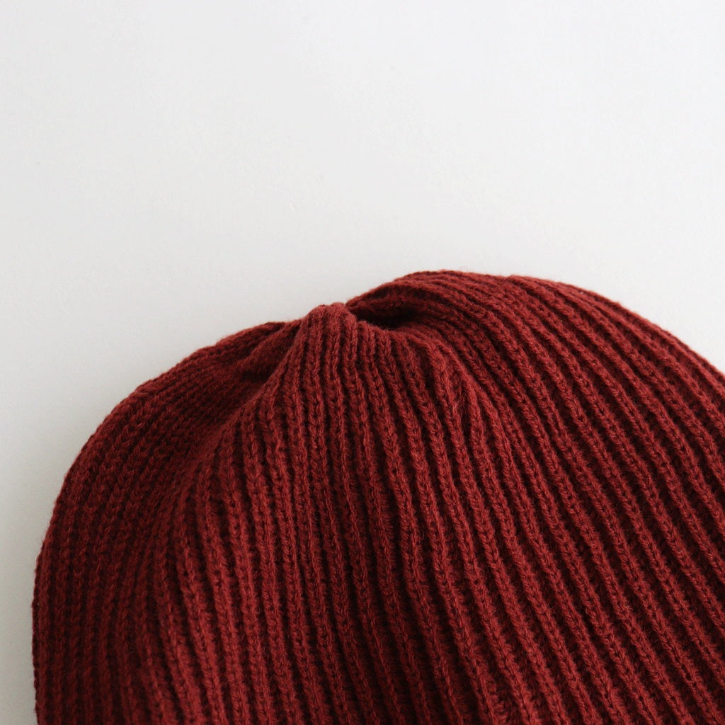 EAR FLAP BEANIE #MAROON [R5115-AW25]