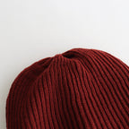 EAR FLAP BEANIE #MAROON [R5115-AW25]