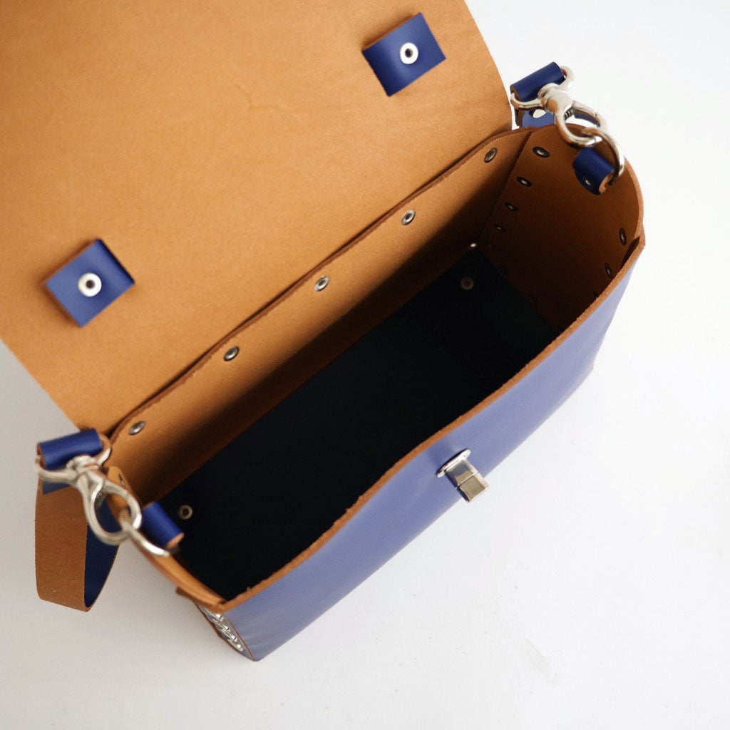 assemble hand bag flap M #blue [li-rb-afm]
