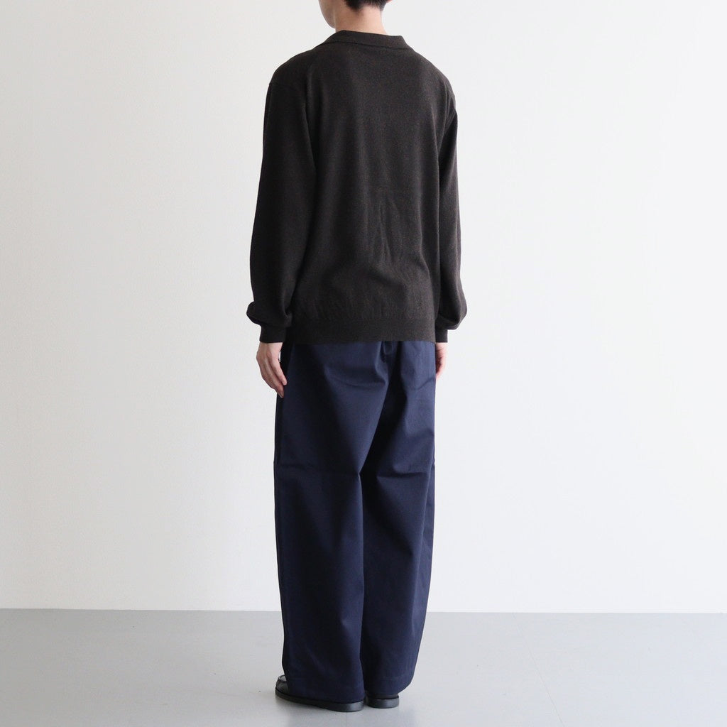 Westpoint Chino Wide Tapered Trousers #NAVY [GM253-40151B]