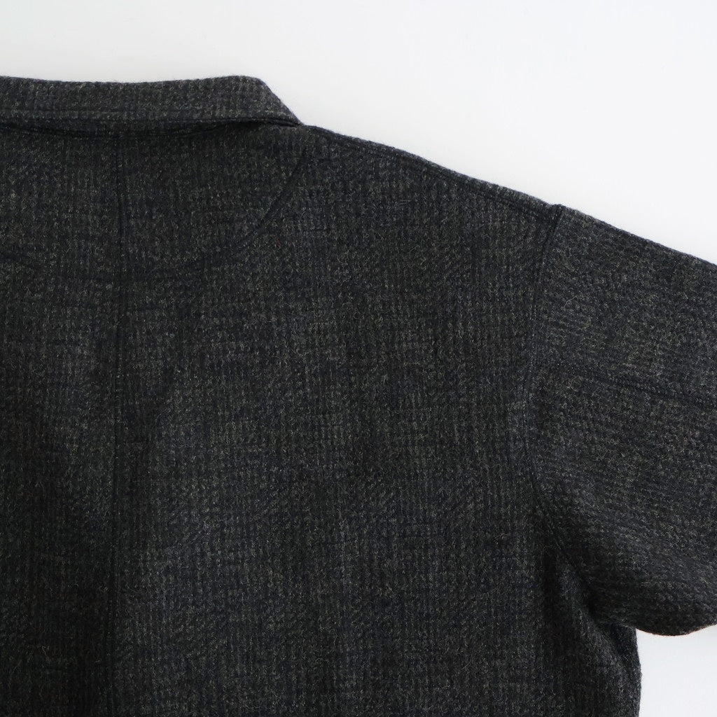 シェットランド杢グレンチェックジャケット #GRAY [HP-T022-051]