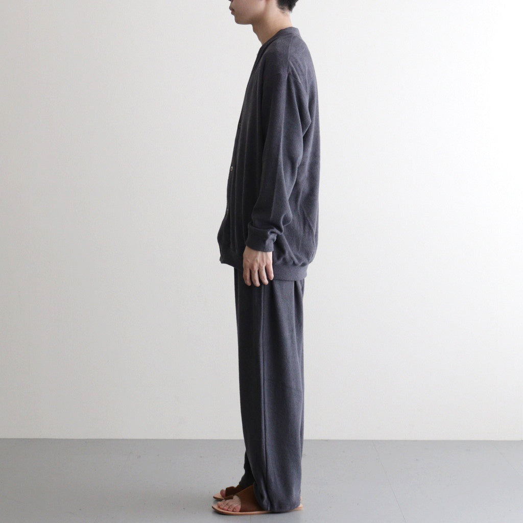 UTILITY PILE CARDIGAN SET-UP #GRAY [FSR253-60211]