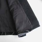 JACQUARD ZIP BLOUSON #BLACK [YK23FW0525B]