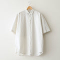 ショートスリーブトレンチシャツ #WHITE STRIPE [D126-T624]