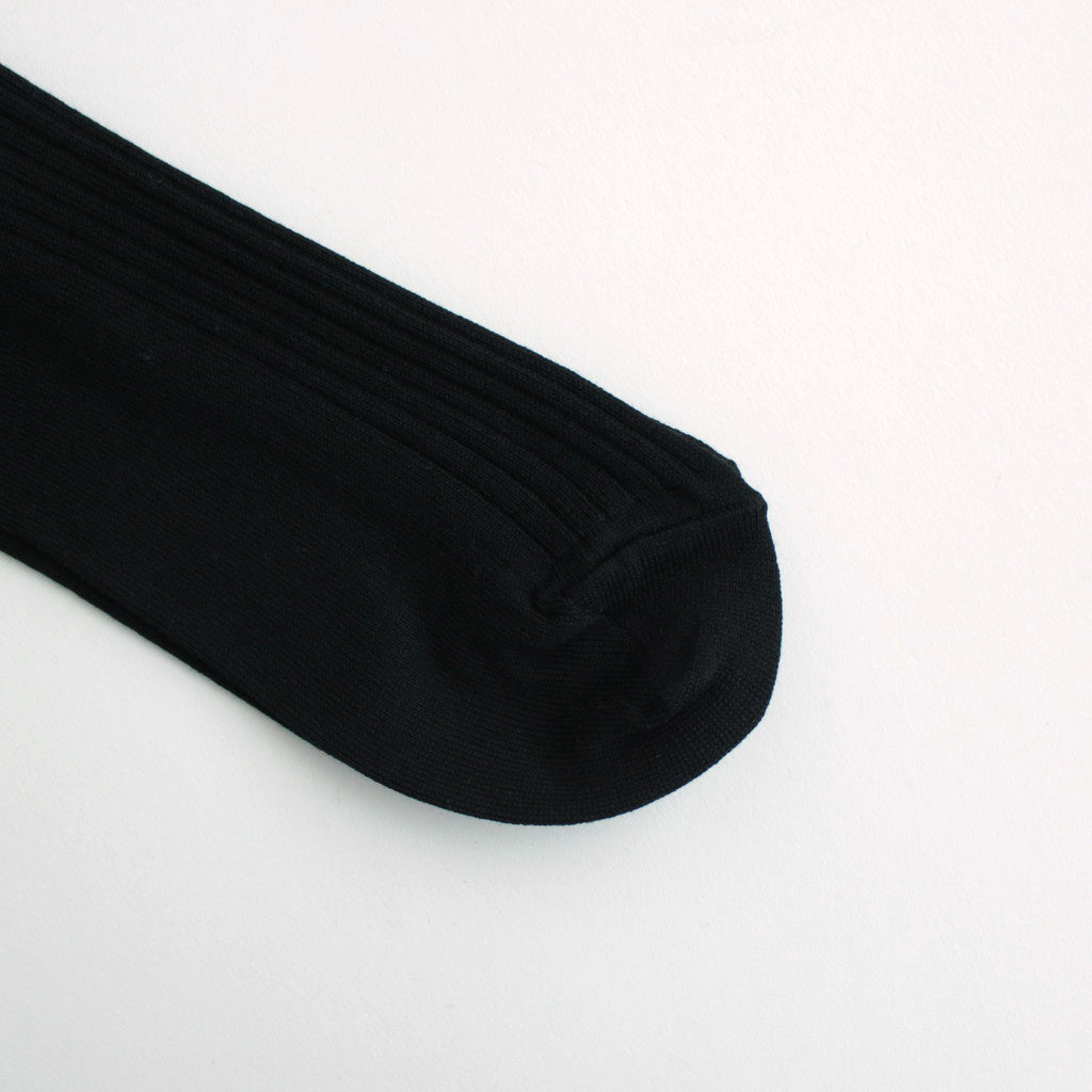 GIZA HIGH GAUGE SOCKS #BLACK [A00S02SX-M]