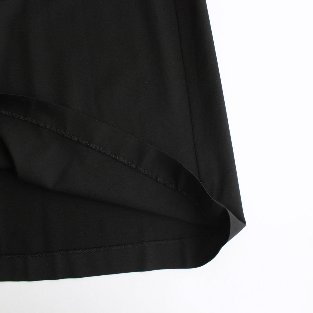 Viscose Wool Silk Gabardine Slip Dress #BLACK [GL241-60164]