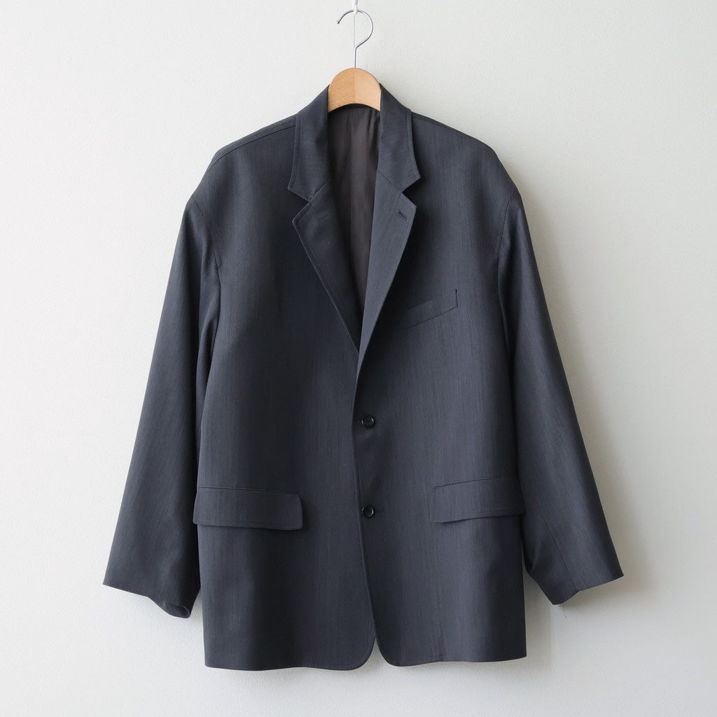 Melange Herringbone Sack Jacket #GRAY [GM261-20331]