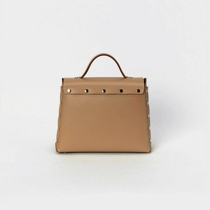 assemble hand bag flap M #mocha [li-rb-afm]