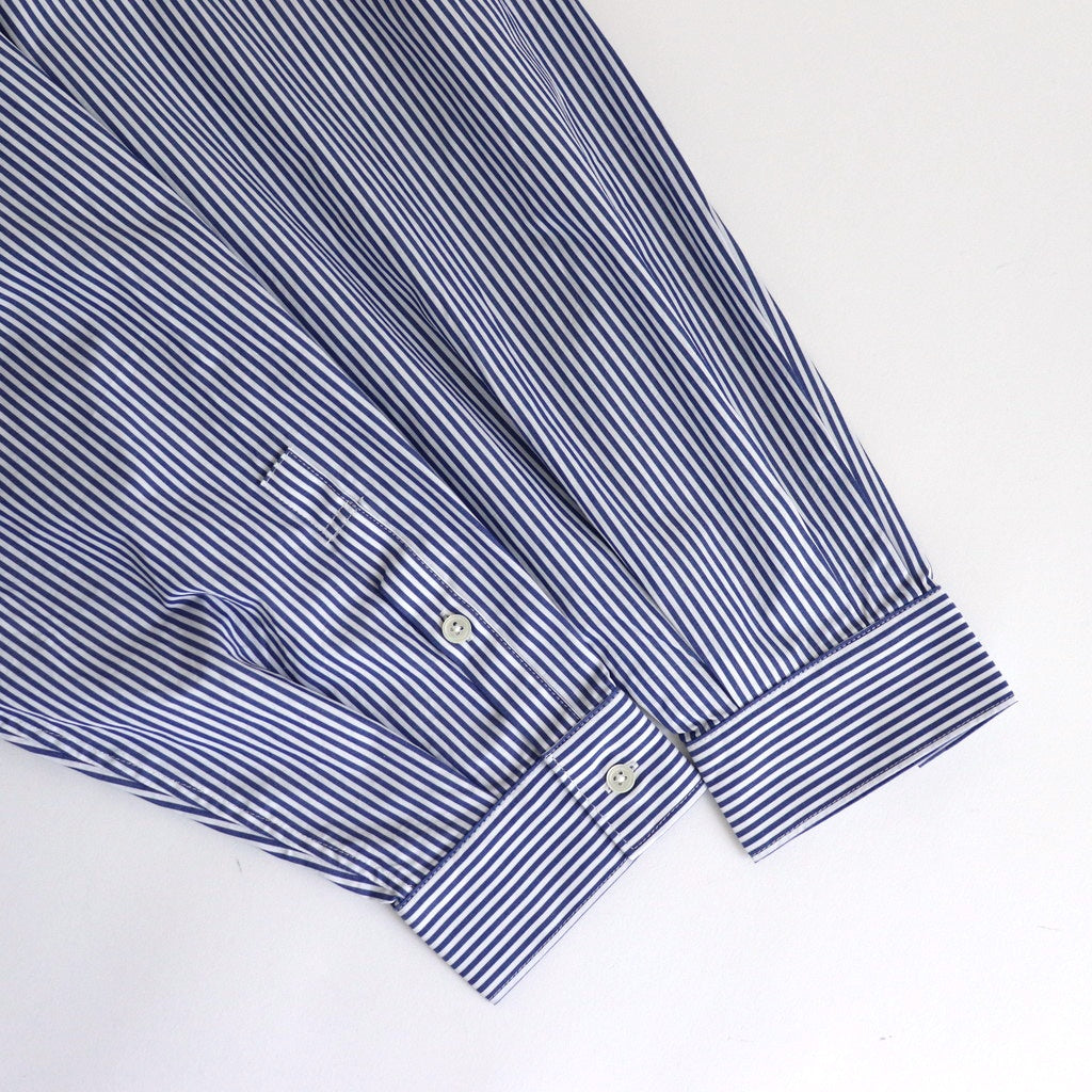 CORPORATE UNIFORM L/S SHIRT #BLUE STRIPE [FSC244-50105B]