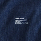 DENIM PULLOVER SHIRT #ONE WASH [FSC261-50186OB]