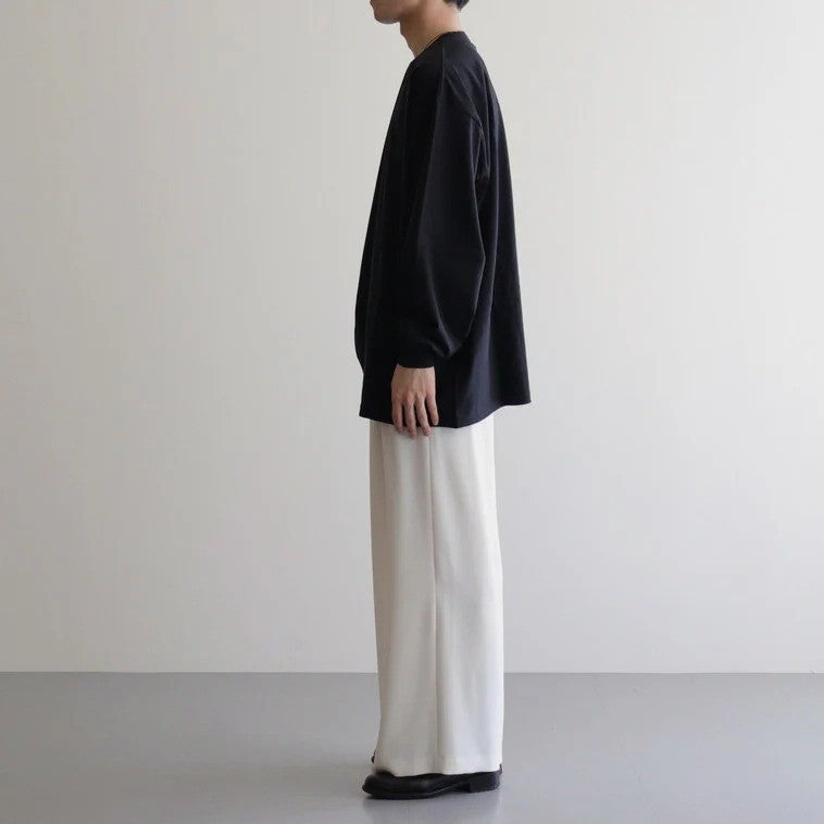 L/S Oversized Tee #BLACK [GU253-70113B]
