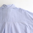 Seersucker Pullover Shirt #BLUE [GU251-50063]