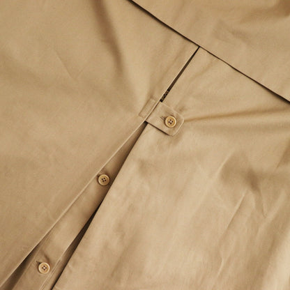 SOUTIEN COLLAR COAT LONG #khaki [64554]