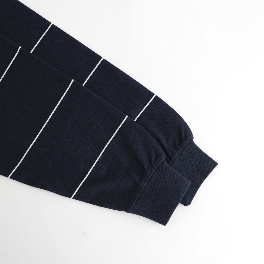 PIN BORDER L/S TEE #NAVY×WHITE [FSC261-70261]