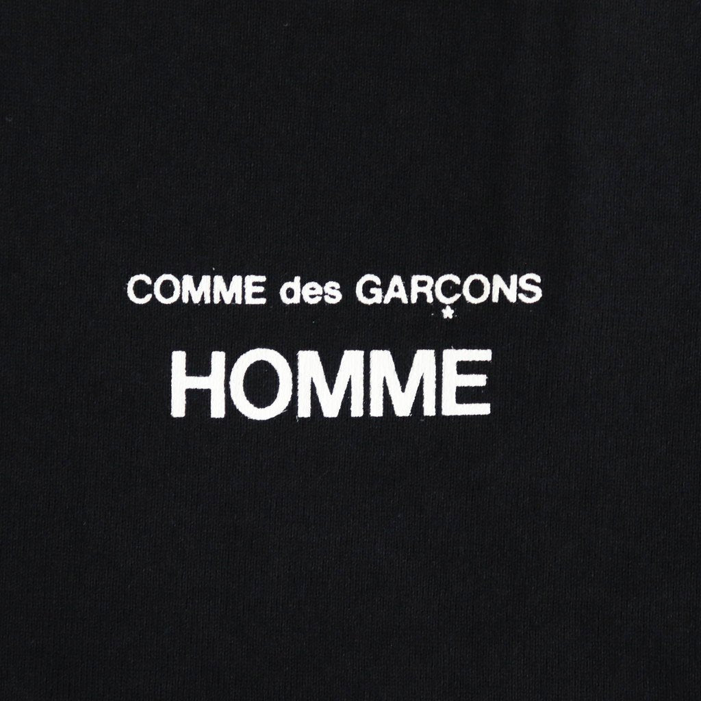 綿天竺 製品プリント S/S ポケットTシャツ #BLACK [HO-T015-051]