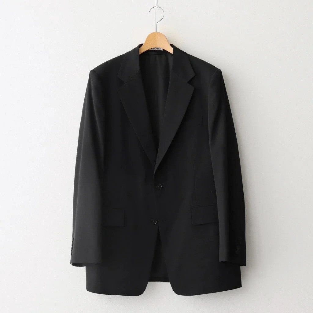 LIGHT WOOL MAX GABARDINE JACKET #TOP BLACK [A26AJ01MG]