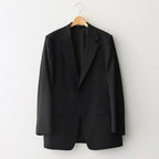 LIGHT WOOL MAX GABARDINE JACKET #TOP BLACK [A26AJ01MG]