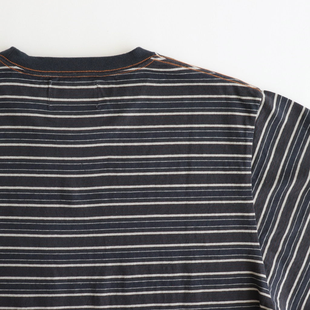 STRIPE TEE #DARK NAVY [2541000901]
