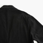 VINTAGE CORDUROY SINGLE BREASTED JACKET #BLACK [ST.1580]