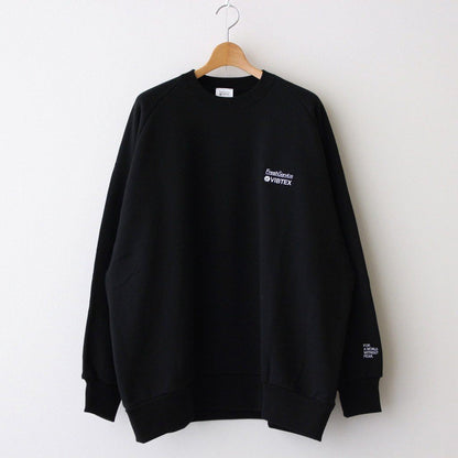 VIBTEX for FreshService SWEAT CREW NECK PULLOVER #BLACK [FSC244-70178B]