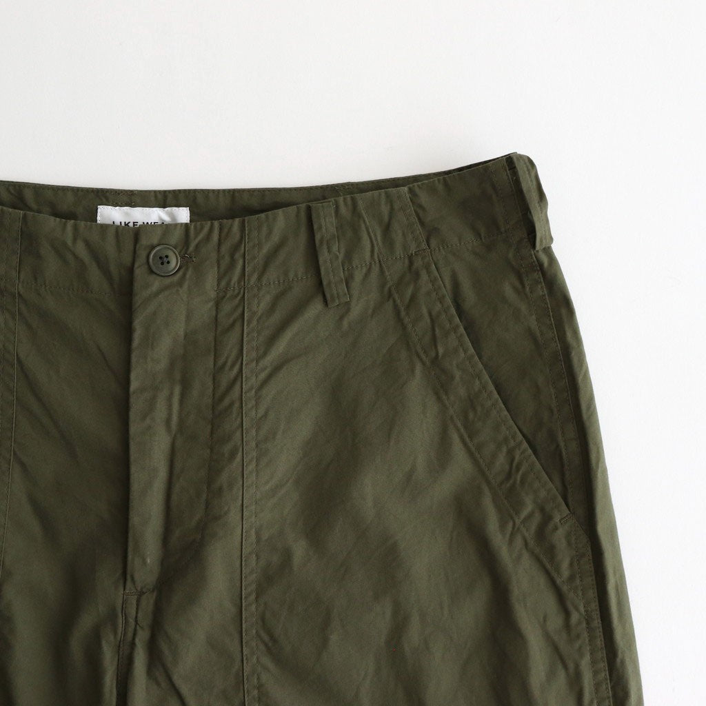 BAKER PANTS #olive [25602]