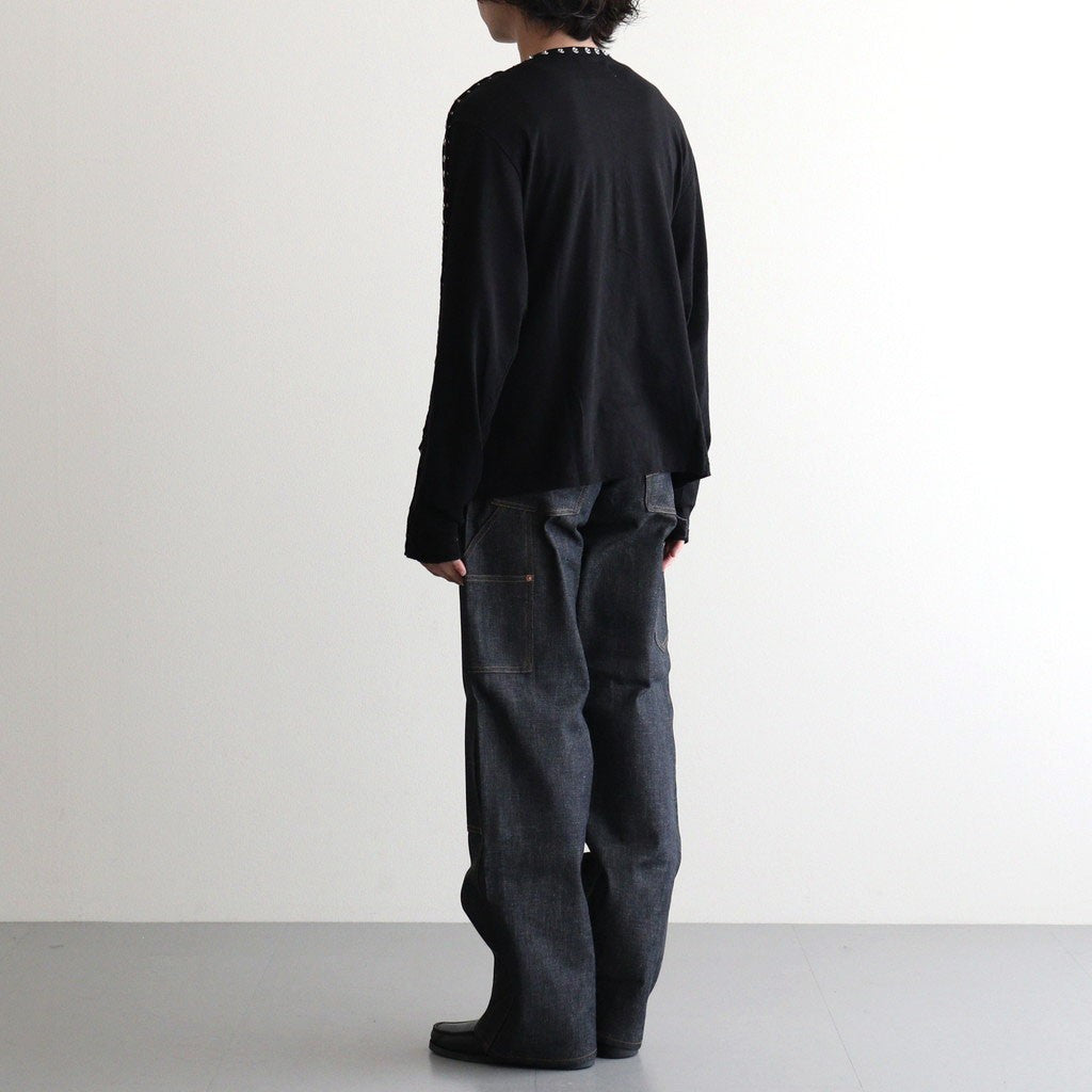 MODERN DENIM PANTS PAINTER #RIGID INDIGO [MODERN005]