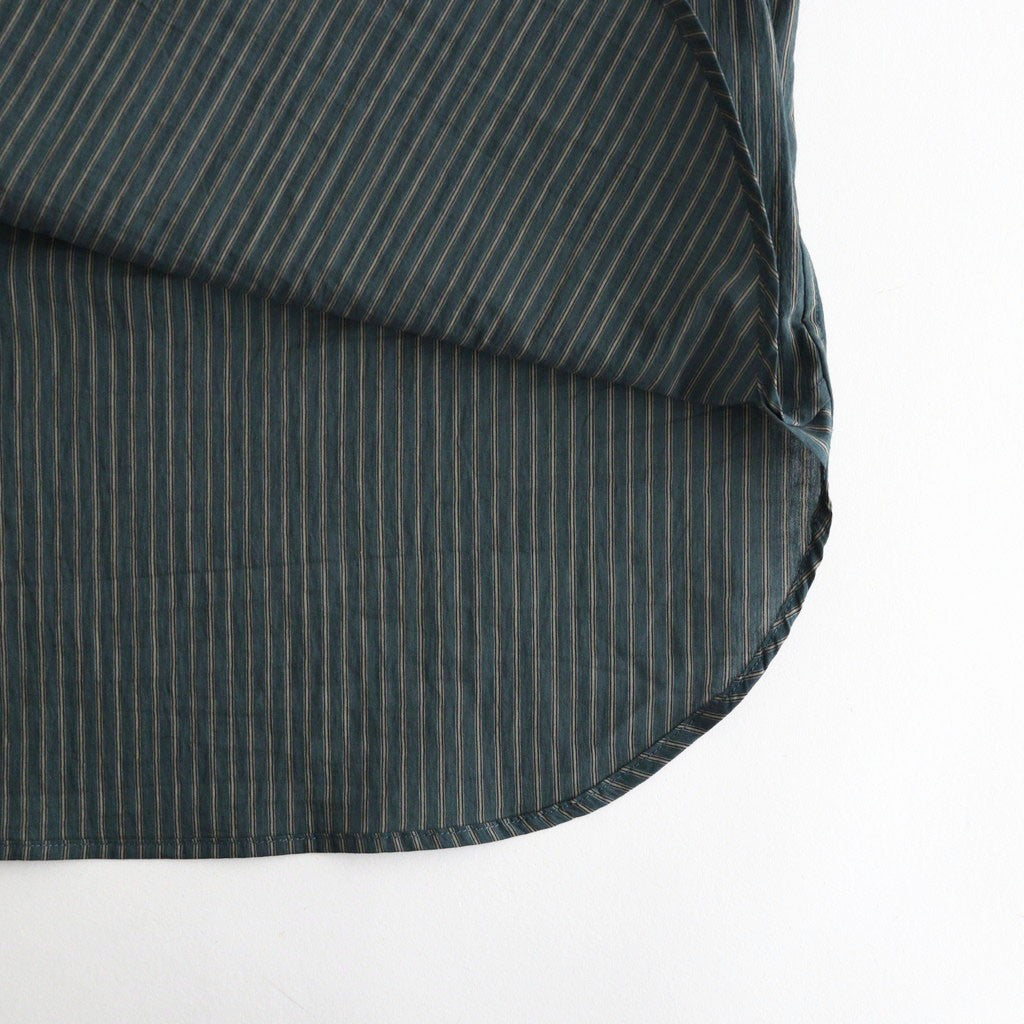 HRAFTeX S/S STRIPE SHIRT #GREEN STRIPE [FSC262-50008]