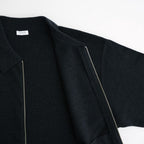 Co/Wo Moss Stitch Zip Blouson #BLACK [2603-003]