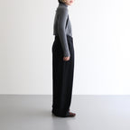 NTSNT - シルキーテンセル・ベアフライス タートルネックカットソー #90 Grey mix [SN_NC0202TN]