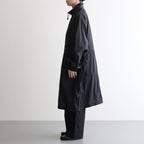 NYLON UTILITY OVER COAT #BLACK [YK24SS0631C]