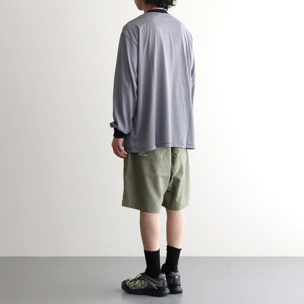 COOLFIBER® RIPSTOP BAKER SHORTS #KHAKI [FSC262-40011]