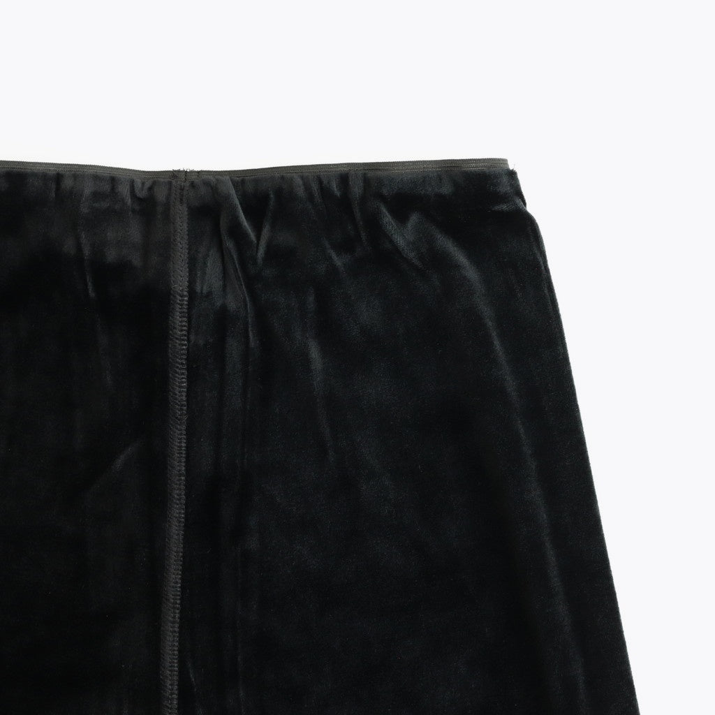 Velour Slit Leggings #BLK [12520707]