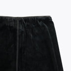 Velour Slit Leggings #BLK [12520707]