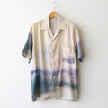 LANDSCAPE PRINTED OPEN COLLAR SHIRT #IVORY [YK25SS0933SH]