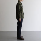 BAKER SHIRT #olive poplin [74102]