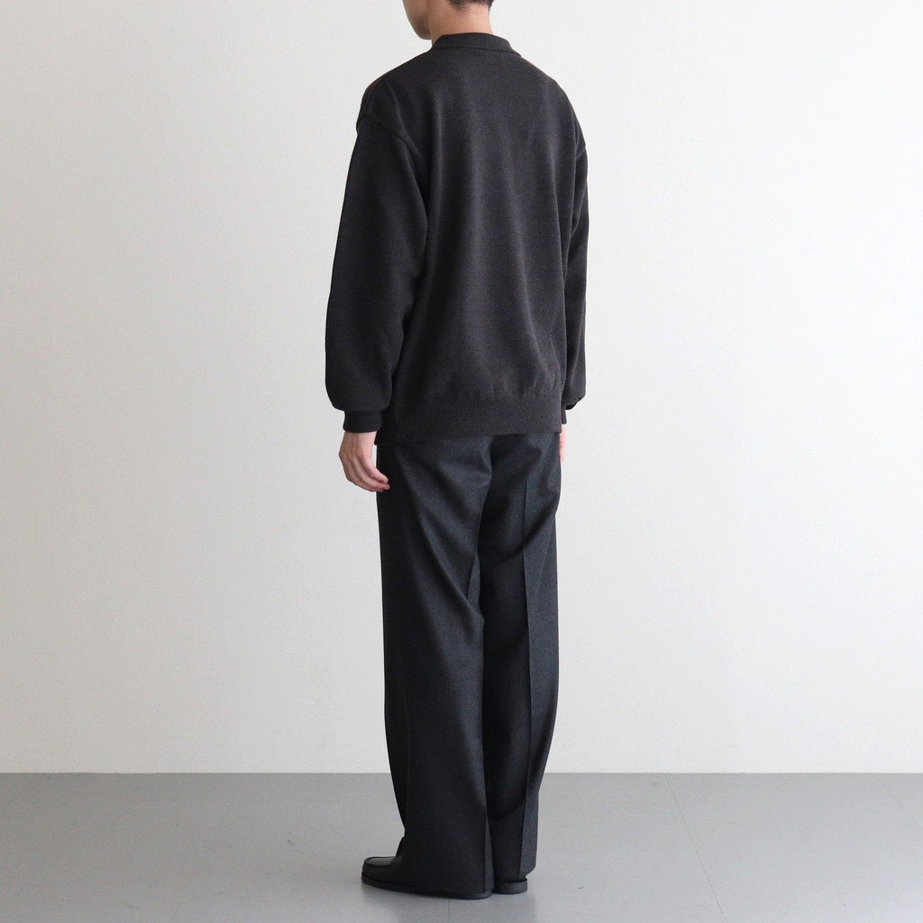 Co/Wo Moss Stitch Skipper #CHARCOAL [2503-003] - ciacura 三重県