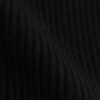 RIB LONG STOLE #BLACK [YK24FW0834A]