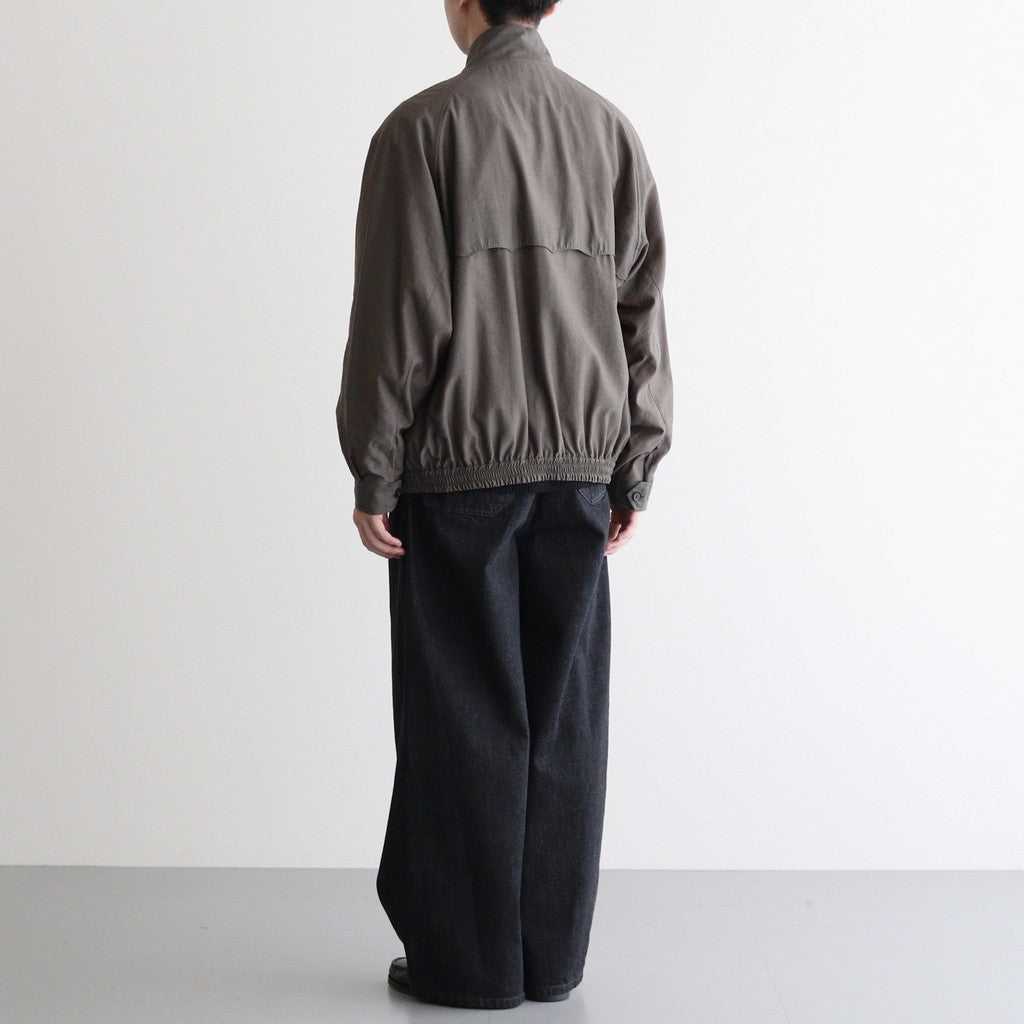 Wool Nylon Reversible Harrington Jacket #OLIVE [YK25FW01058B]