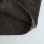 ROYAL CASHMERE FUR CREWNECK CARDIGAN #BROWN(035) [KRAGGW0903]