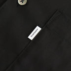 Solotex Twill S/S Oversized Box Shirt #BLACK [GM261-50159B]