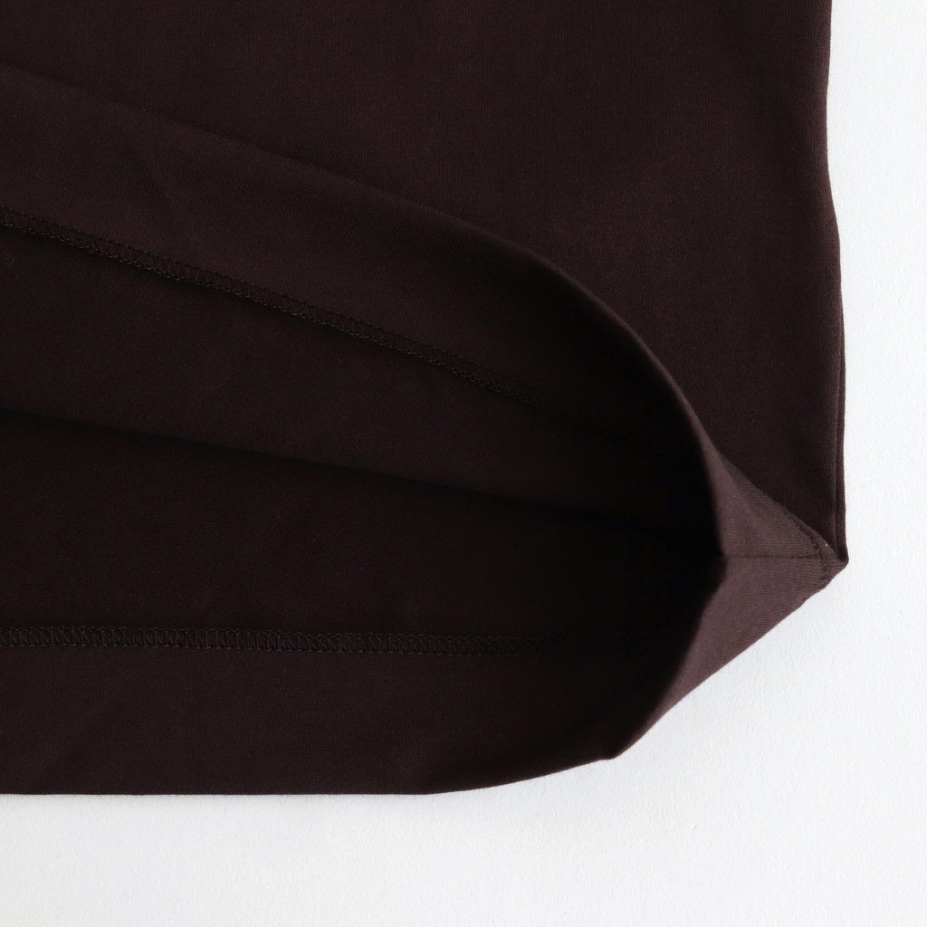 SUVIN 60/2 OVERSIZED T-SHIRT #BURGUNDY [KKAGGM0015]