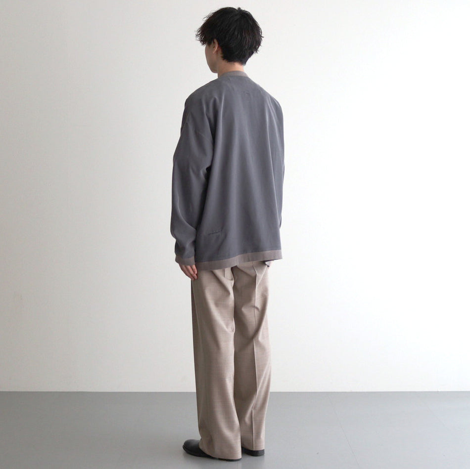 Light shirt cardigan-P #SUMI [D224-T782-P]