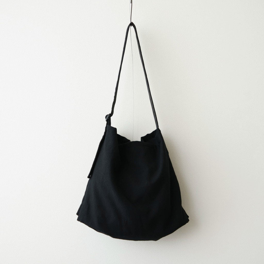 SHUKUJU WOOL US HELMET BAG #BLACK [K038W]
