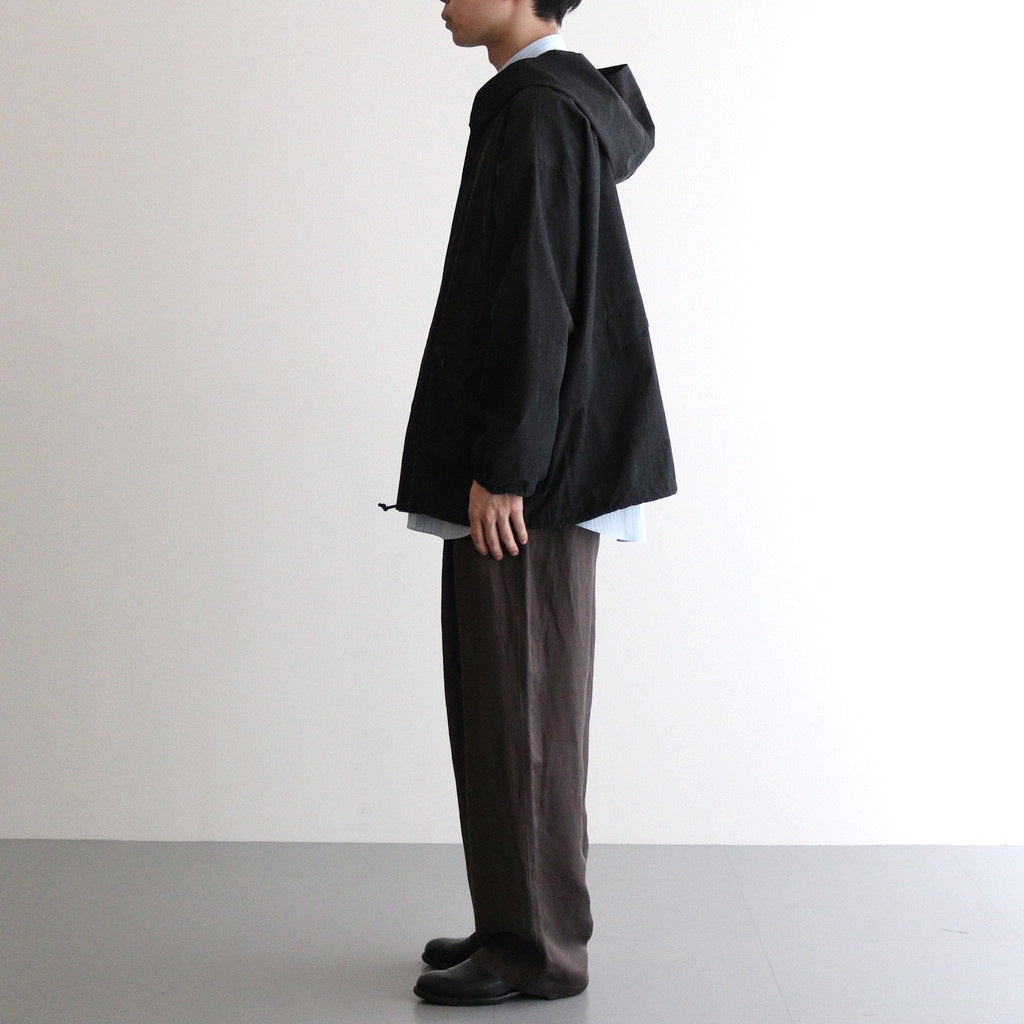 ワイドフーディーシャツ #SUMI [D125-T691]