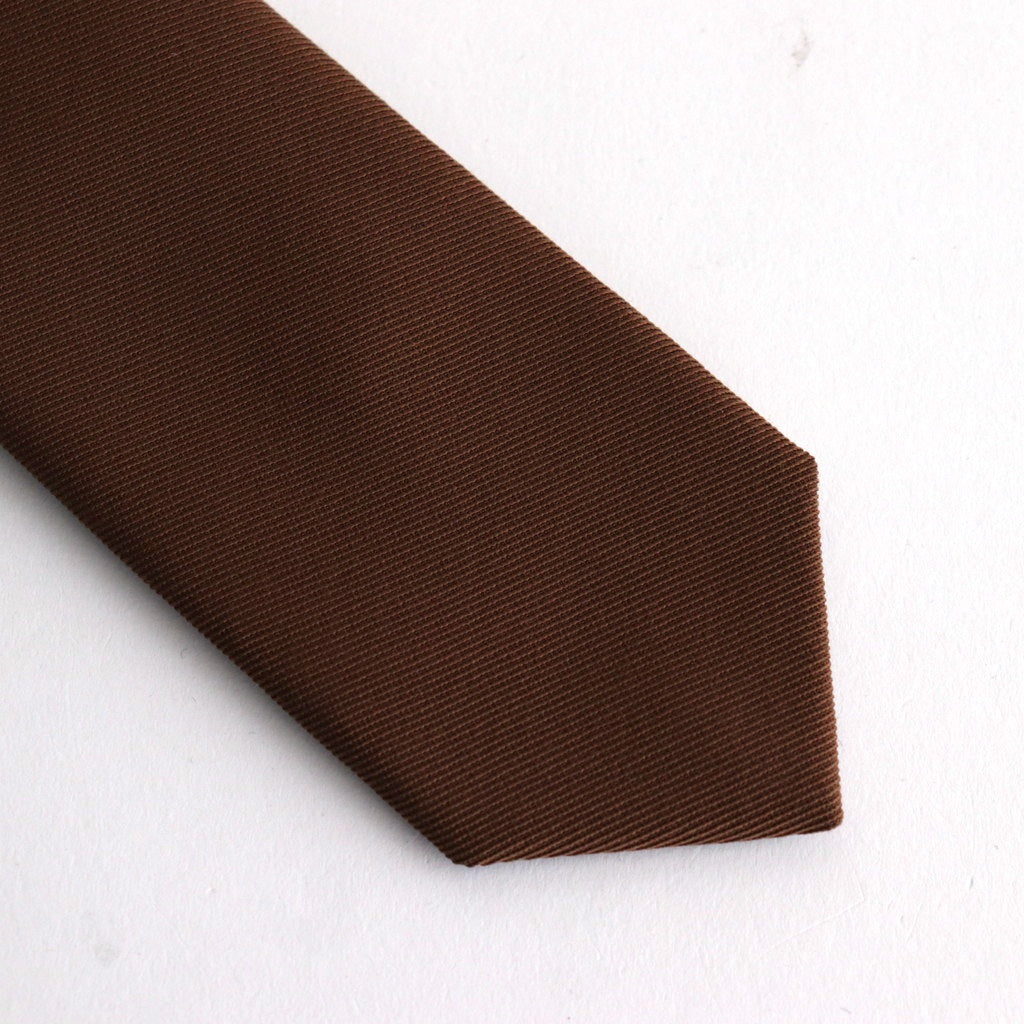 Techno Wool Nylon Necktie #BROWN [GU251-90252]