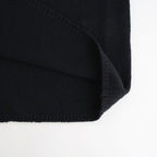 SUMMER CASHMERE KNIT V-NECK P/O #BLACK [A26SV02CK]