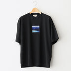 EMBROIDERY T-SHIRT #BLACK [YK25SS0981CS]