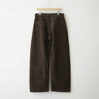 VINTAGE CORDUROY ROUND PANTS #BROWN [ST.1573]