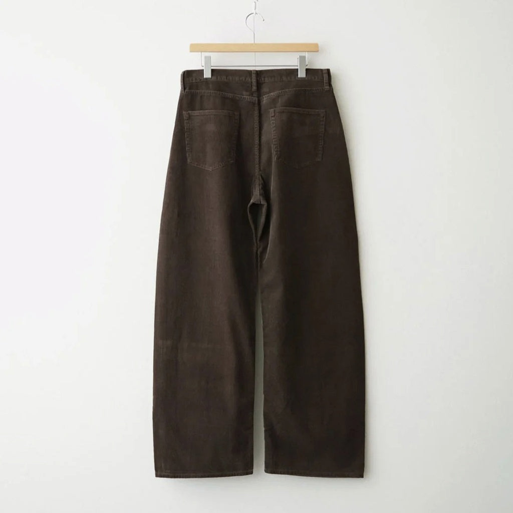 VINTAGE CORDUROY ROUND PANTS #BROWN [ST.1573]